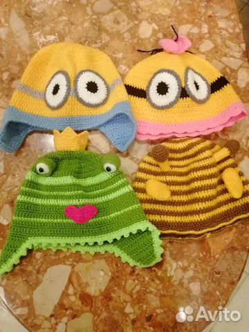 Шапка банная/сауна/баня/вязаная