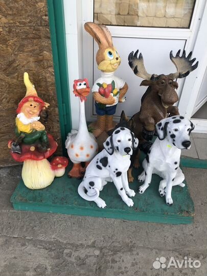 Садовые фигуры из полистоуна