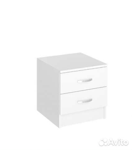 Тумба прикроватная белая