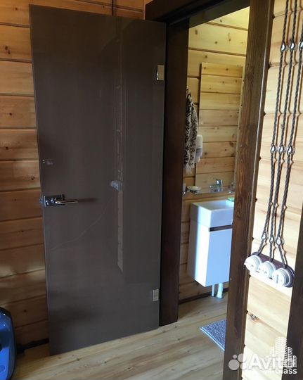 Стеклянная дверь