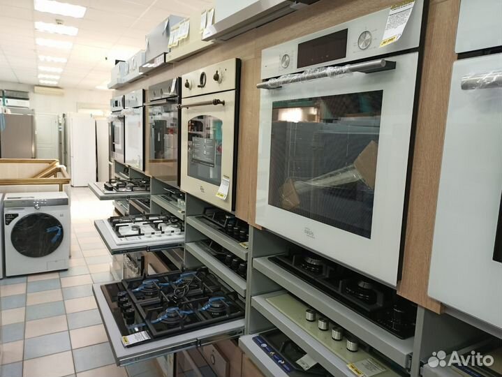 Варочная панель газовая Oasis белый стекло