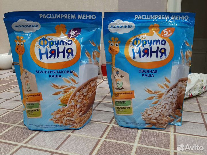 Детские каши молочные