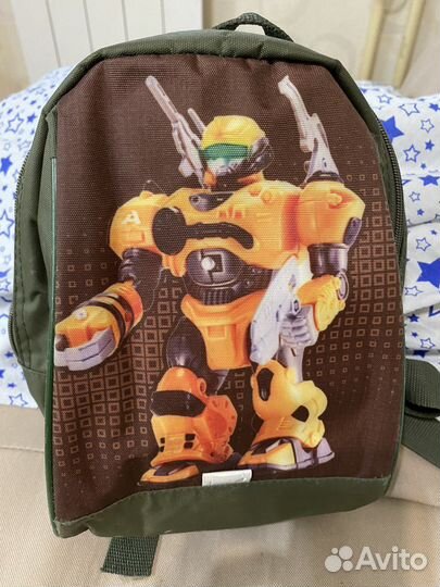 Рюкзак детский с рисунком трансформер, 30/25 см