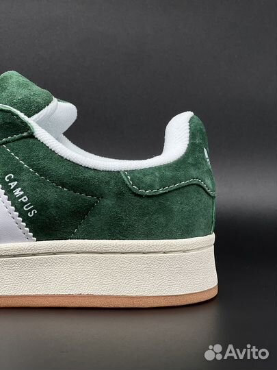 Кроссовки Adidas Campus 00s Dark Green Cloud White