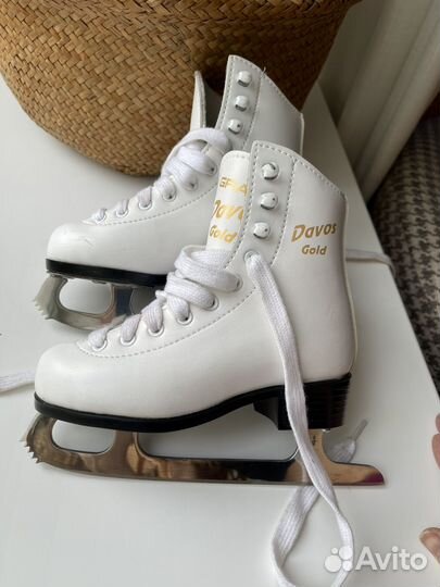 Коньки фигурные graf davos gold 28