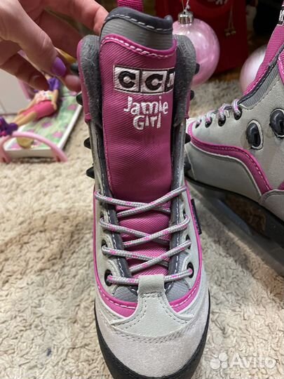 Продам коньки CCM для девочки 32-33