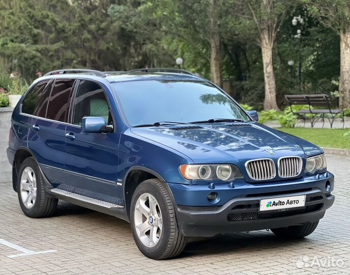 BMW X5 3.0 AT, 2002, 283 700 км