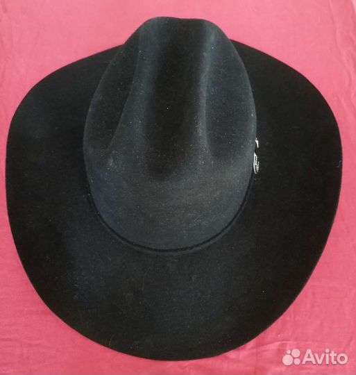 Ковбойская фетровая шляпа made in USA