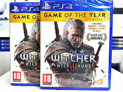 The Witcher 3: Дикая Охота Издание Игра Года (PS4)