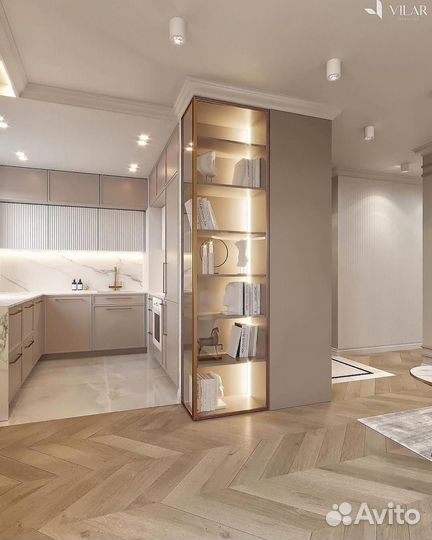 Стильный кухонный гарнитур