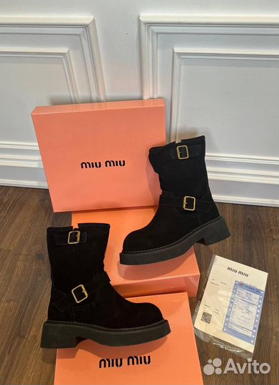 Ботинки женские Miu Miu