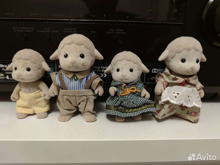 Sylvanian Families семья овечек, мышки