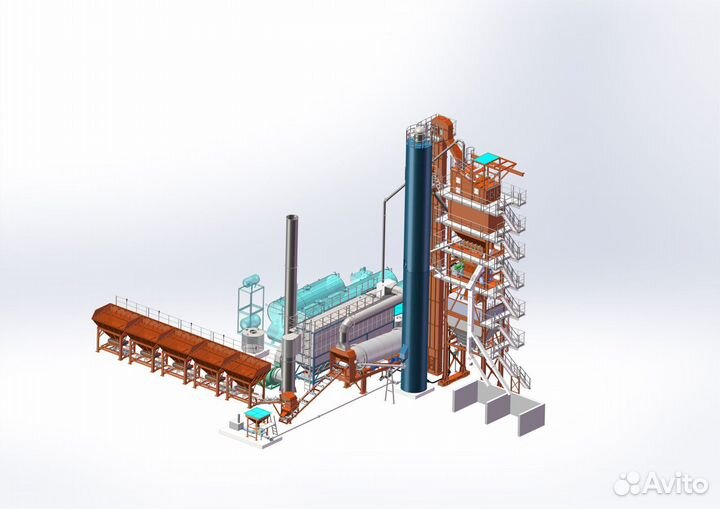 Асфальтобетонный завод 120 т/час