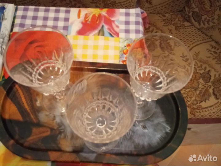 Хрустальные бокалы СССР