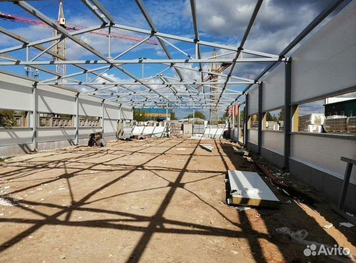 Быстровозводимый склад под ключ