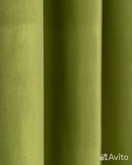 Шторы бархат Беллиссимо цитрон новые пошив
