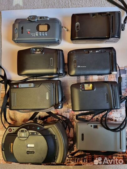 Плёночный фотоаппарат Olympus Canon Fuji