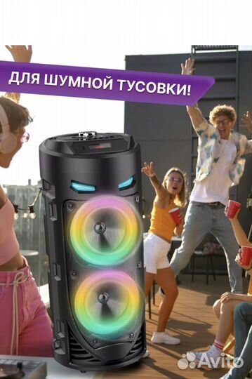 Bluetooth колонка с караоке