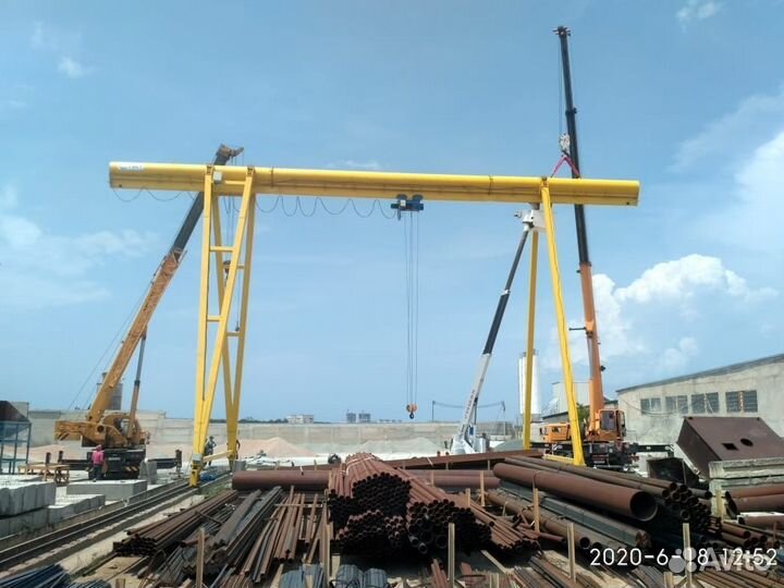 Кран козловой однобалочный до 20 тонн