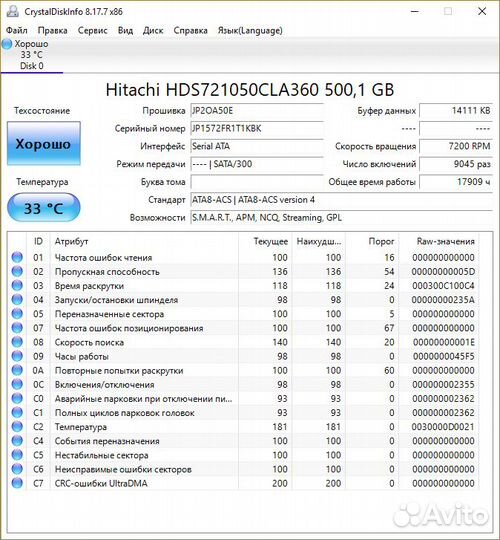 Жесткий диск HDD 3,5