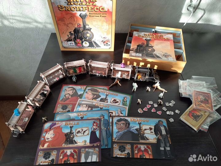 Настольная игра кольт экспресс и эволюция
