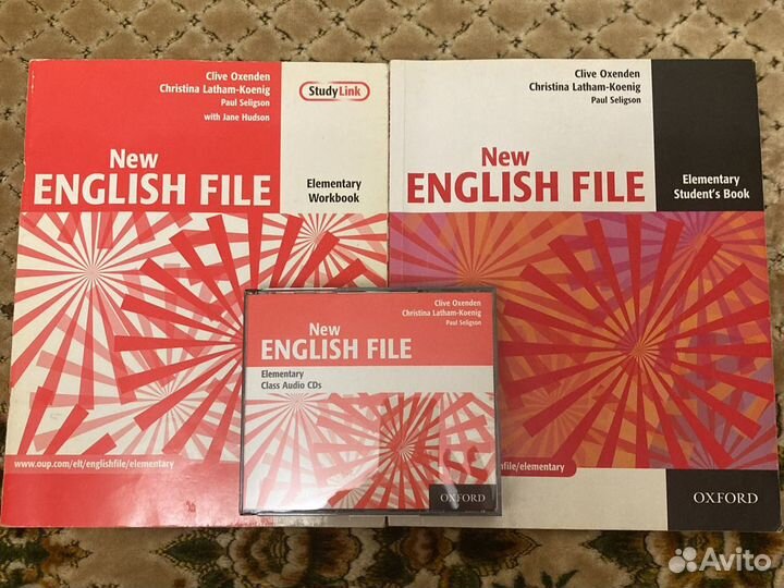 Книги и диски английского языка