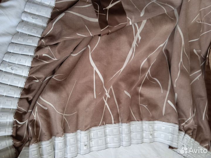 Портьеры высота 240,ширина 235 2 штуки