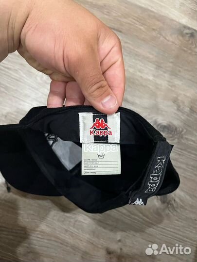 Кепка kappa вельветовая(оригинал)