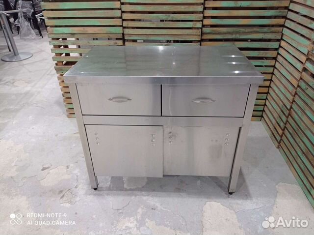 Стол купе из нержавейки