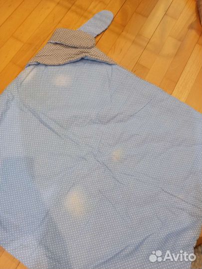 Пледы для малыша и матрасик в коляску