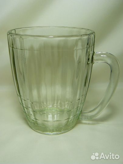 Кружка Пивная 0,5. Стекло. Клеймо Серп Молот. СССР
