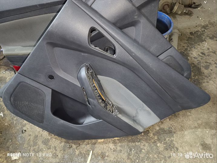 Обшивки двери focus 3