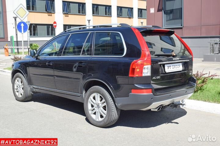 Фаркоп (тсу) прицепное под квадрат для Volvo XC90