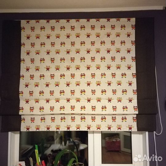 Римская штора в детскую комнату