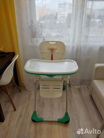 Стульчик для кормления chicco polly