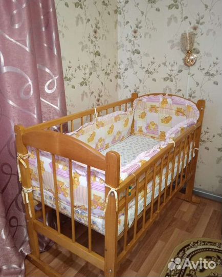 Детская кроватка люлька