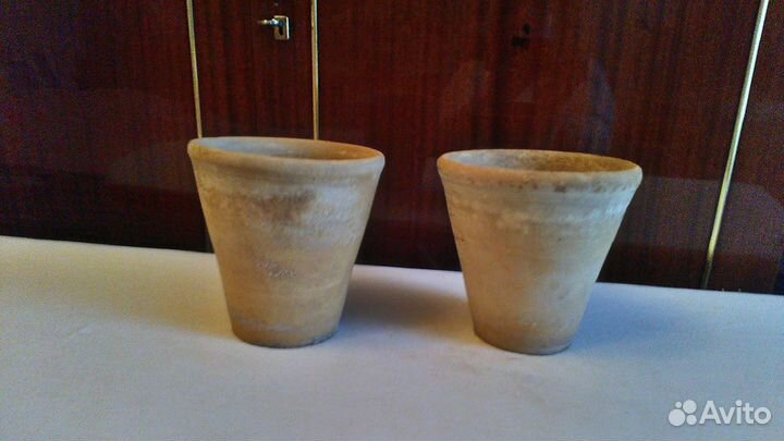Горшки глиняные для цветов