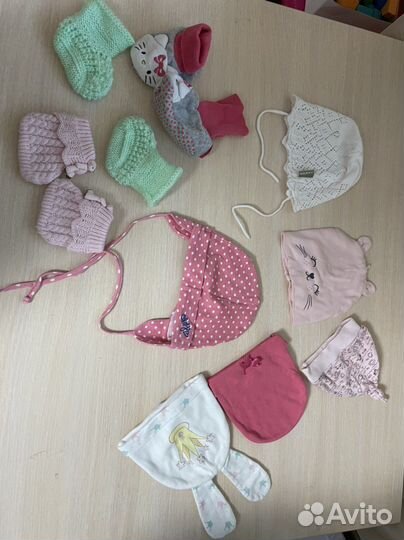 Вещи пакетом на девочку 62-74