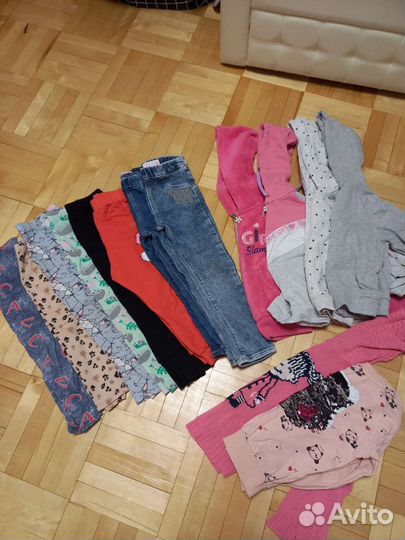 Вещи пакетом на девочку 104