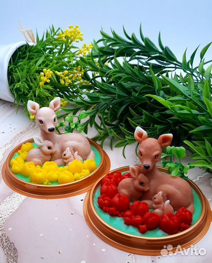 Мыло ручной работы. 8 марта