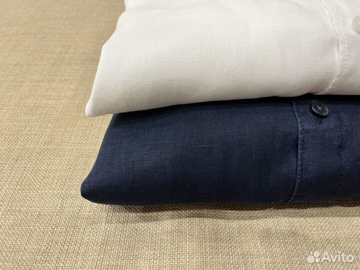 Рубашки Marks & Spencer L (Лён)