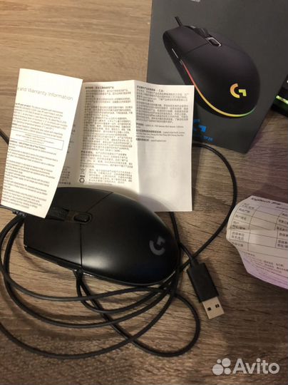 Игровая мышь logitech g102