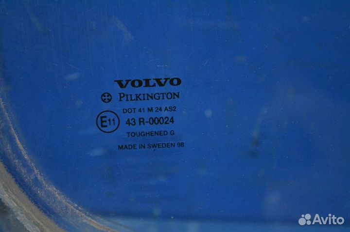 Стекло двери, правое volvo FH12 1-seeria (01.93-12