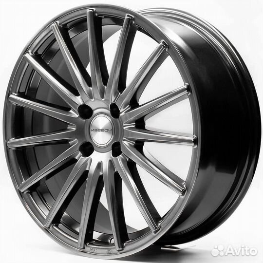 Литые диски R17 4x100 в стиле vossen