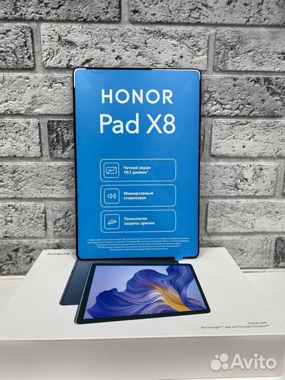 Планшет Honor Pad X8 3G LTE 4/64GB Синий