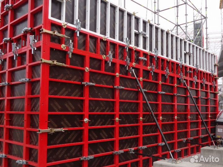 Опалубка щитовая с доставкой / Опалубка стеновая