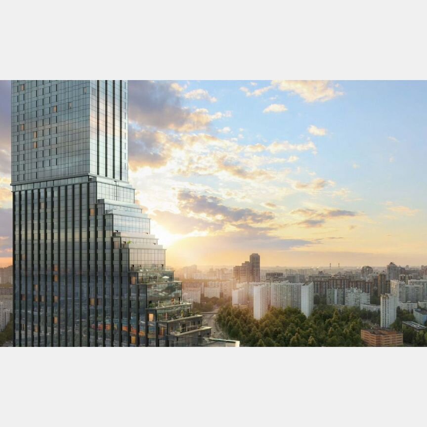 2-к. квартира, 62,7 м², 49/58 эт.