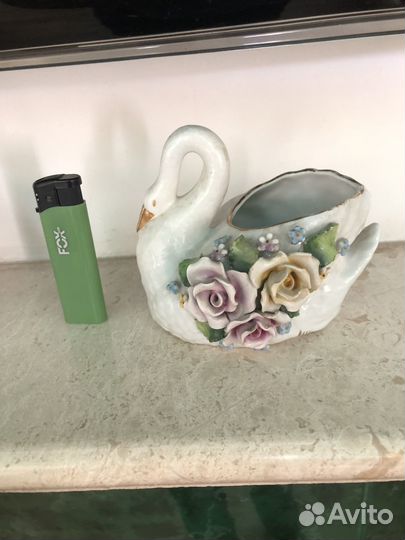 Фарфоровая вазочка Конаково