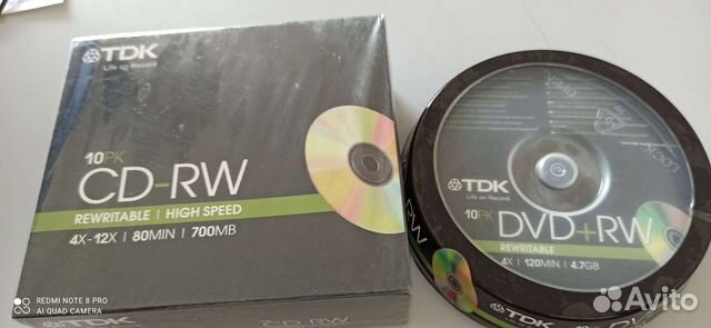 DVD-RW CD-RW Болванка
