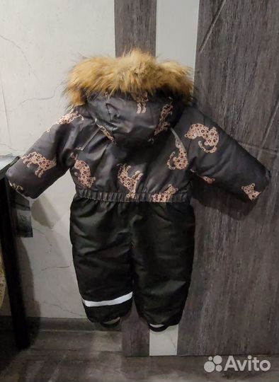 Новый зимний комбинезон 74 80